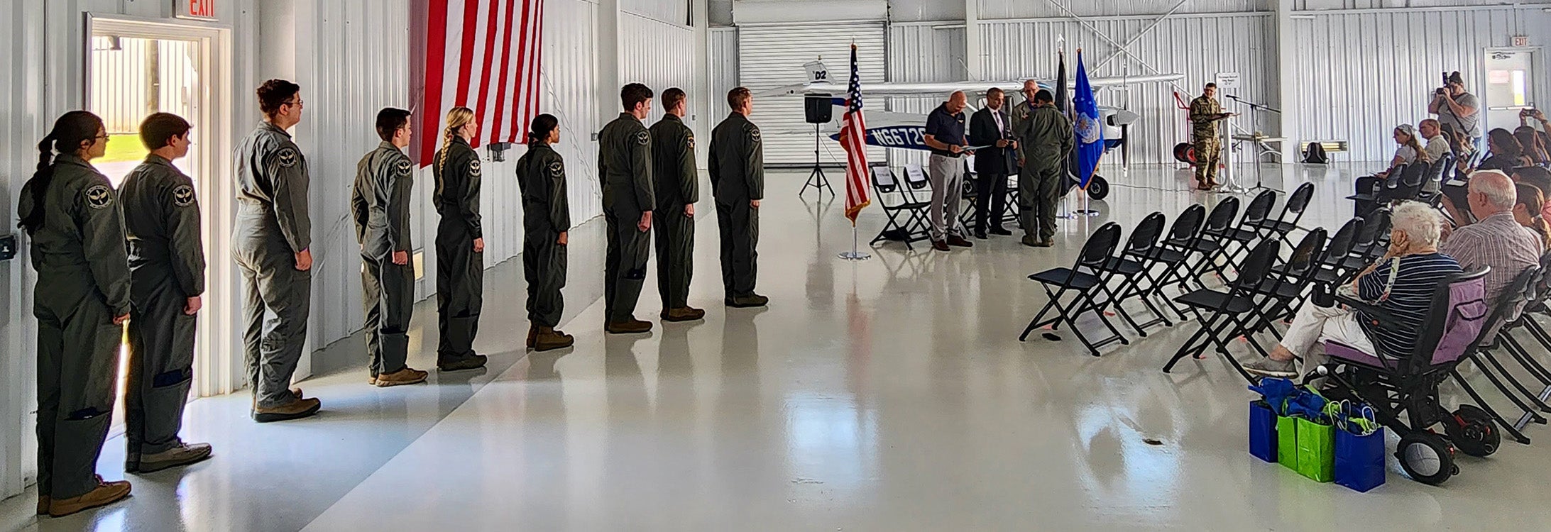 Air Force Junior ROTC Flight Academy graduation ceremony. (Contributed photo)