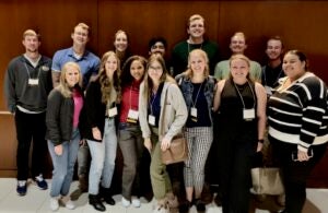 Twenty ECU students and two faculty members attended the 2024 Southeast American College of Sports Medicine conference in Greenville, South Carolina. 