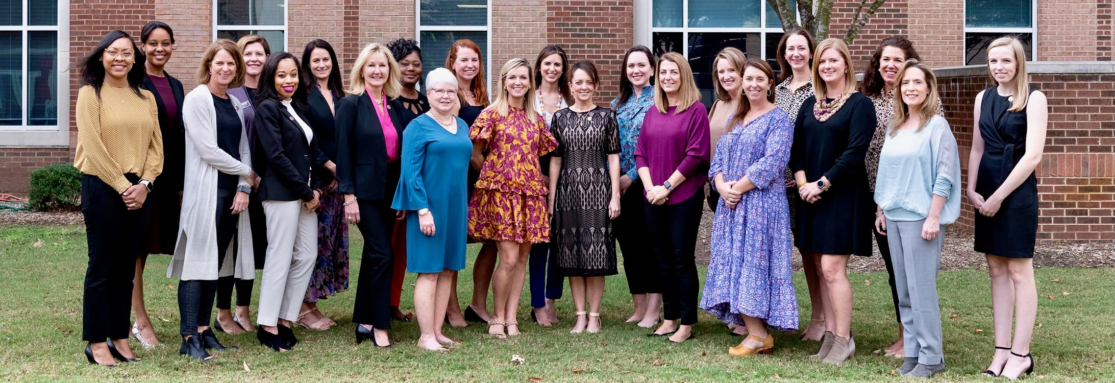 Members of the ECU Women's Roundtable pictured.